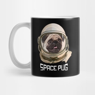 Space Pug, pug face, pug lovers, astronaut pug Mug